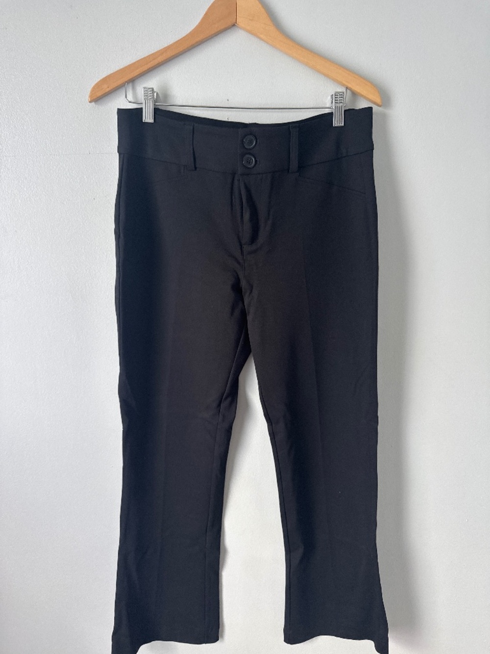 Dictionary Marlene Mid Rise Double Button Bootcut Trouser Pant